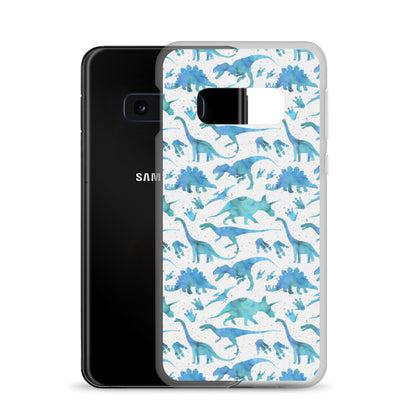 Watercolor Dinos - Dinosaur Samsung Case