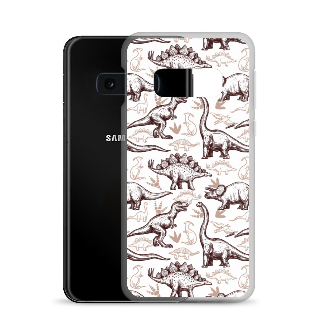 Jurassic Sketch - Dinosaur Samsung Case