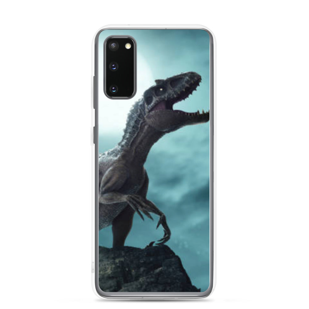 Moonlight Raptor - Dinosaur Samsung Case