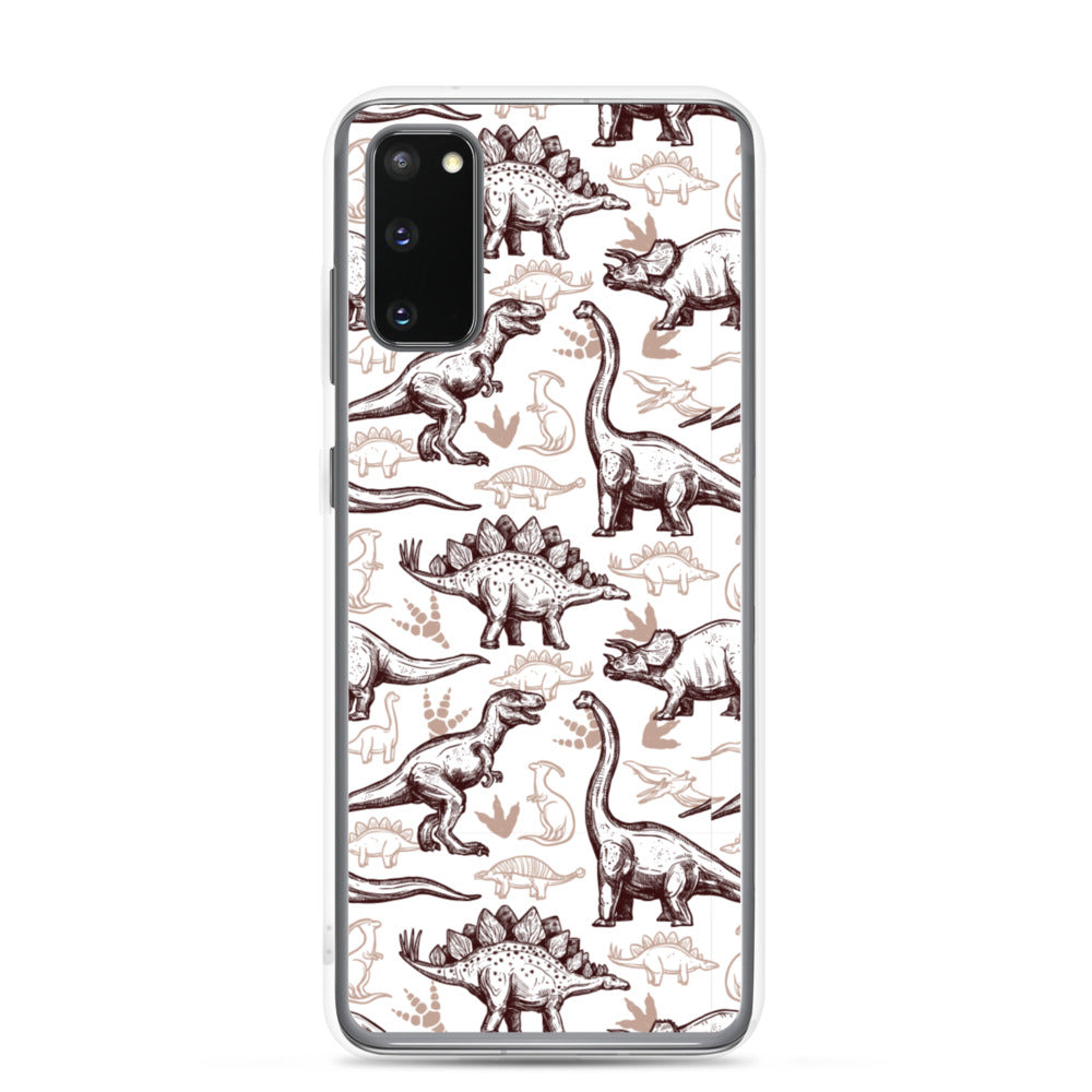 Jurassic Sketch - Dinosaur Samsung Case