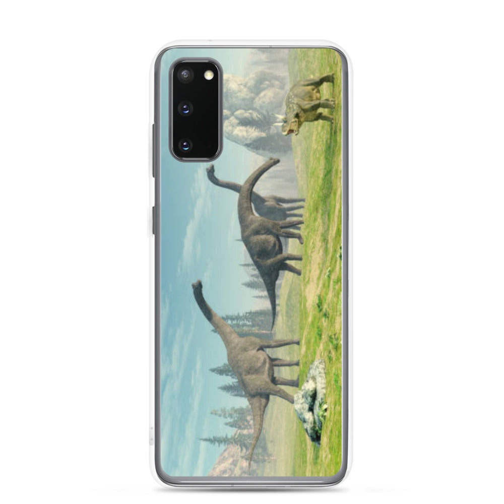 Brontosaurus Exploration - Dinosaur Samsung Case