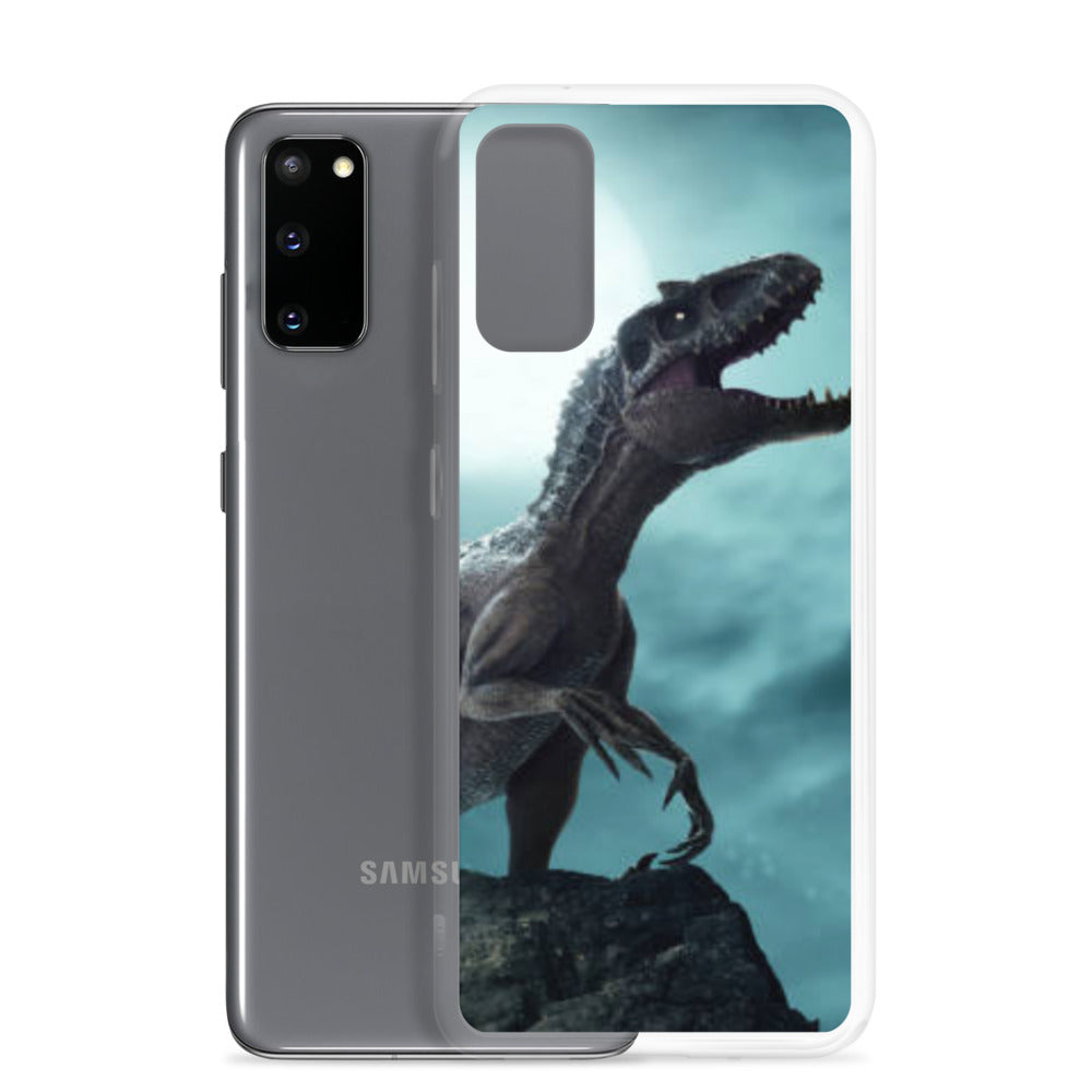 Moonlight Raptor - Dinosaur Samsung Case