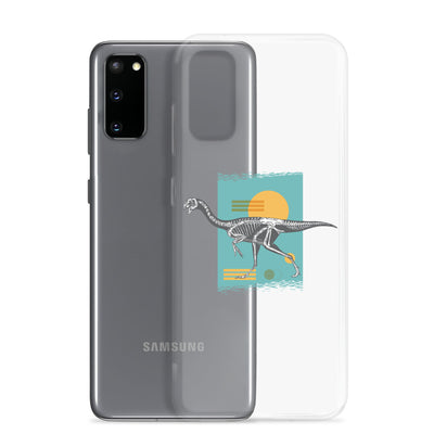 Retro Dinosaur - Dinosaur Samsung Case