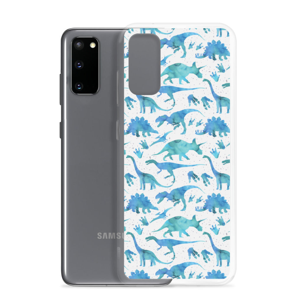 Watercolor Dinos - Dinosaur Samsung Case