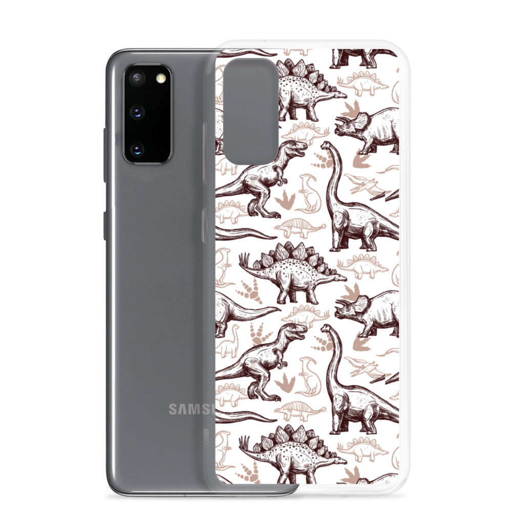 Jurassic Sketch - Dinosaur Samsung Case