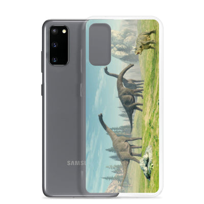 Brontosaurus Exploration - Dinosaur Samsung Case