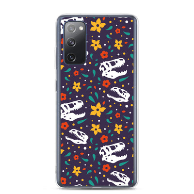 Flower Dinosaurs - Dinosaur Samsung Case