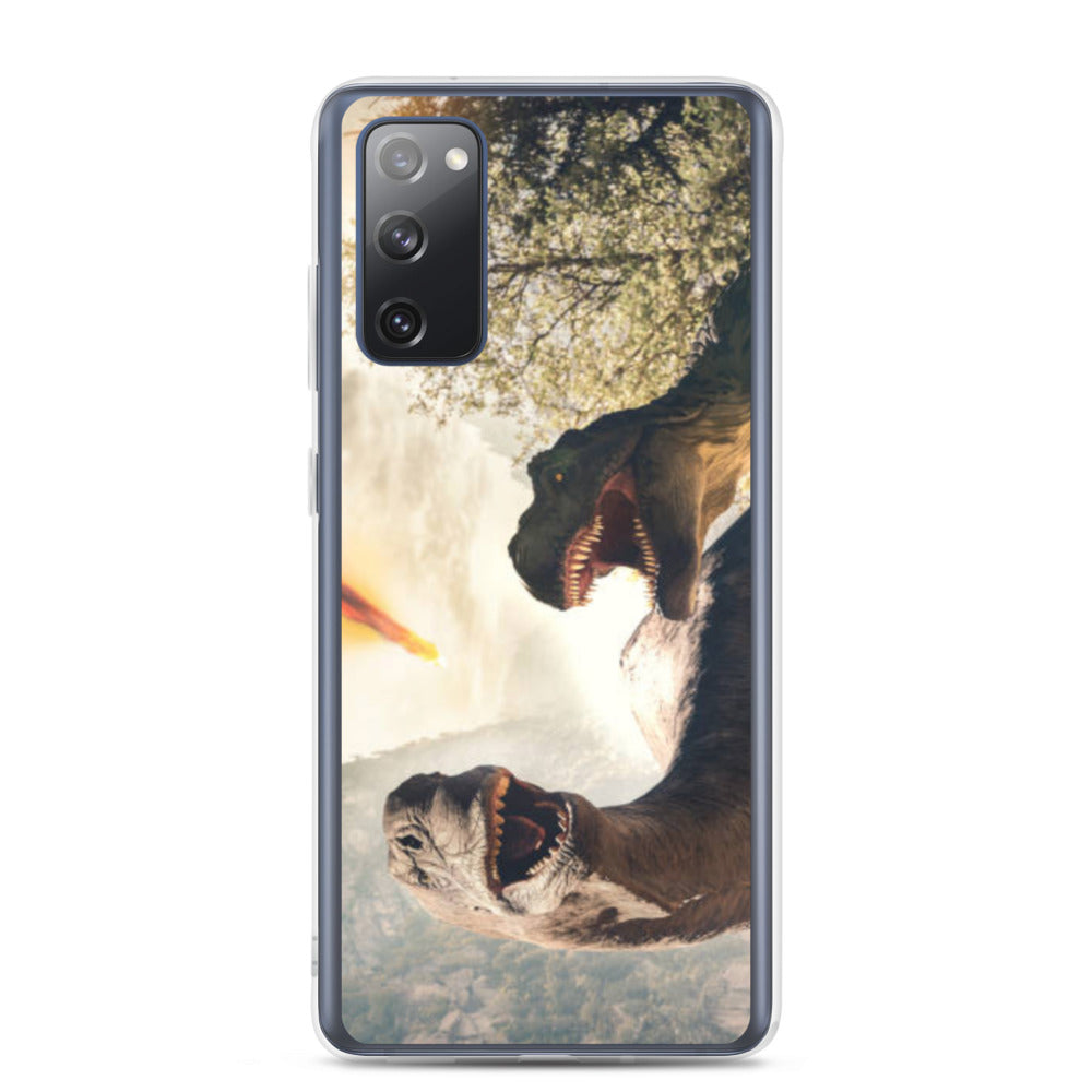 Jurassic Fight - Dinosaur Samsung Phone Case