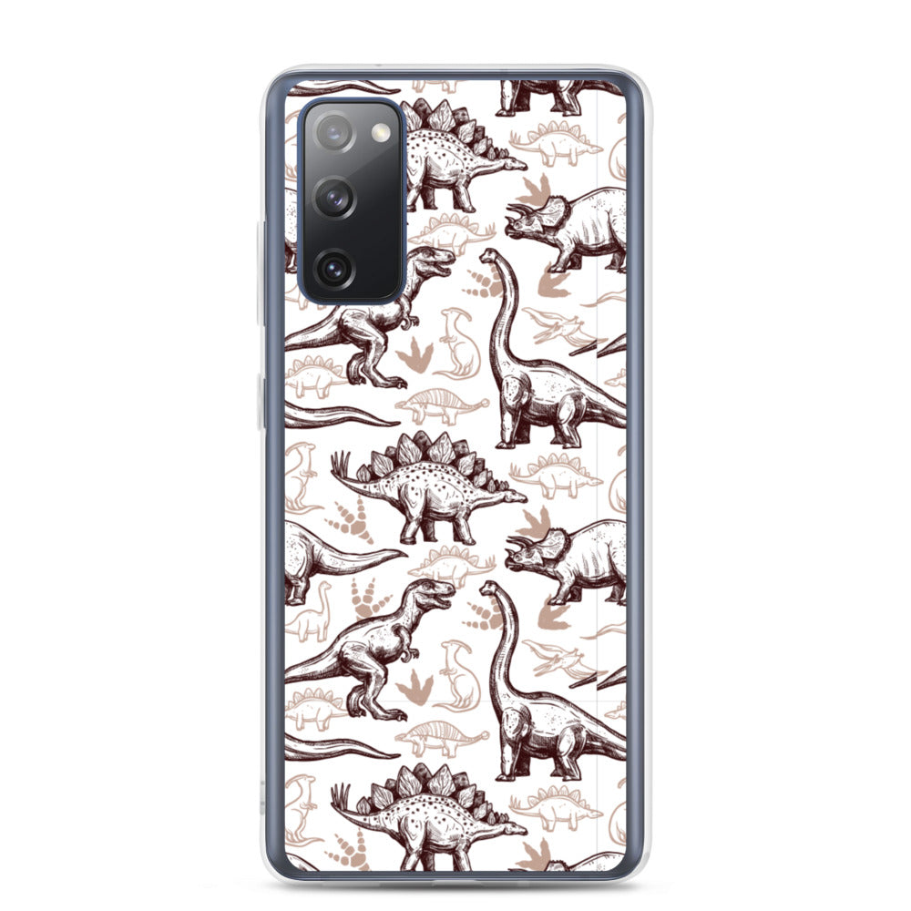 Jurassic Sketch - Dinosaur Samsung Case