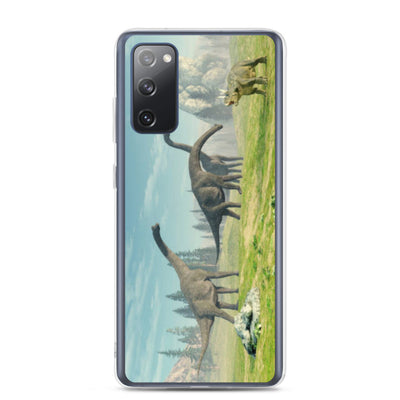 Brontosaurus Exploration - Dinosaur Samsung Case