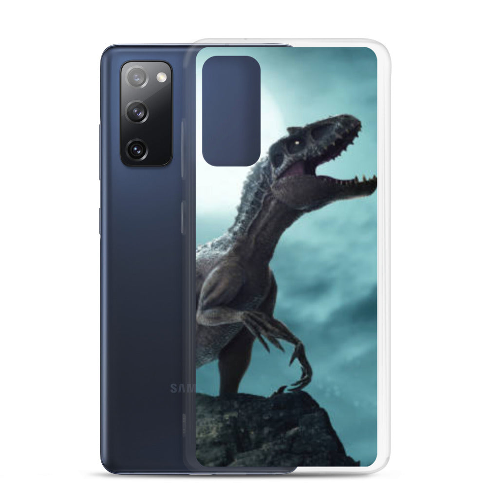 Moonlight Raptor - Dinosaur Samsung Case