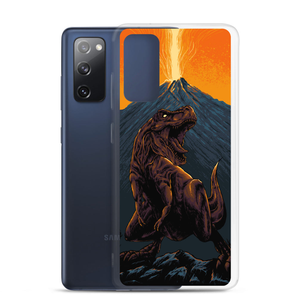 Volcanic T-Rex - Dinosaur Samsung Case