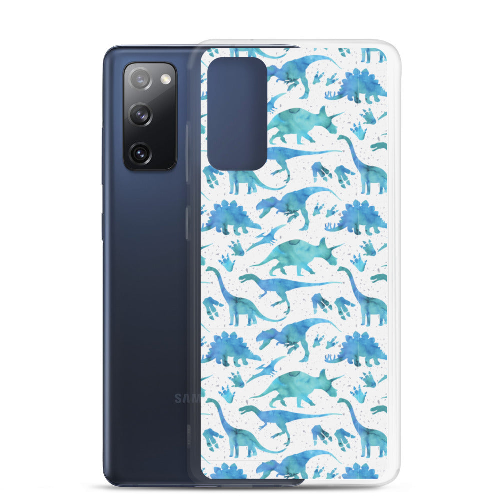 Watercolor Dinos - Dinosaur Samsung Case