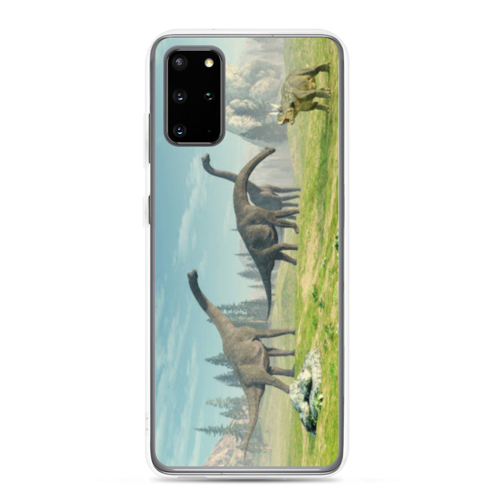 Brontosaurus Exploration - Dinosaur Samsung Case