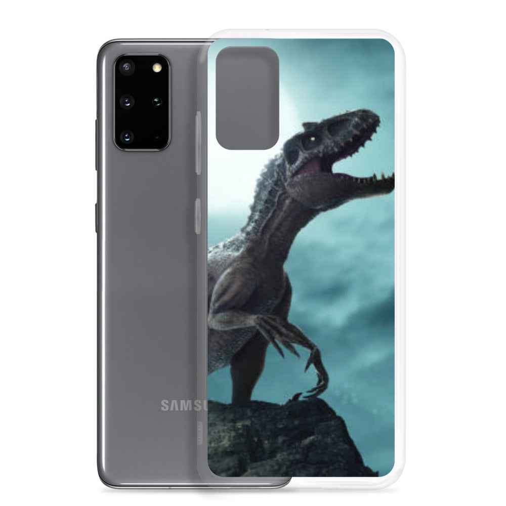 Moonlight Raptor - Dinosaur Samsung Case