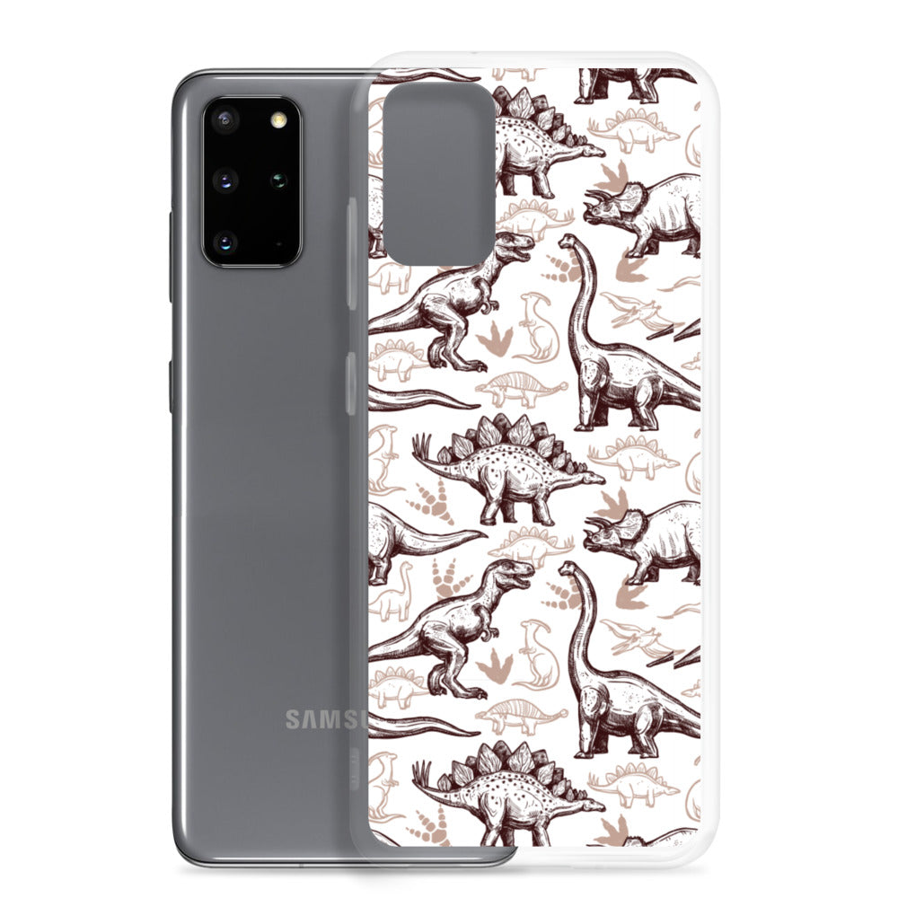 Jurassic Sketch - Dinosaur Samsung Case