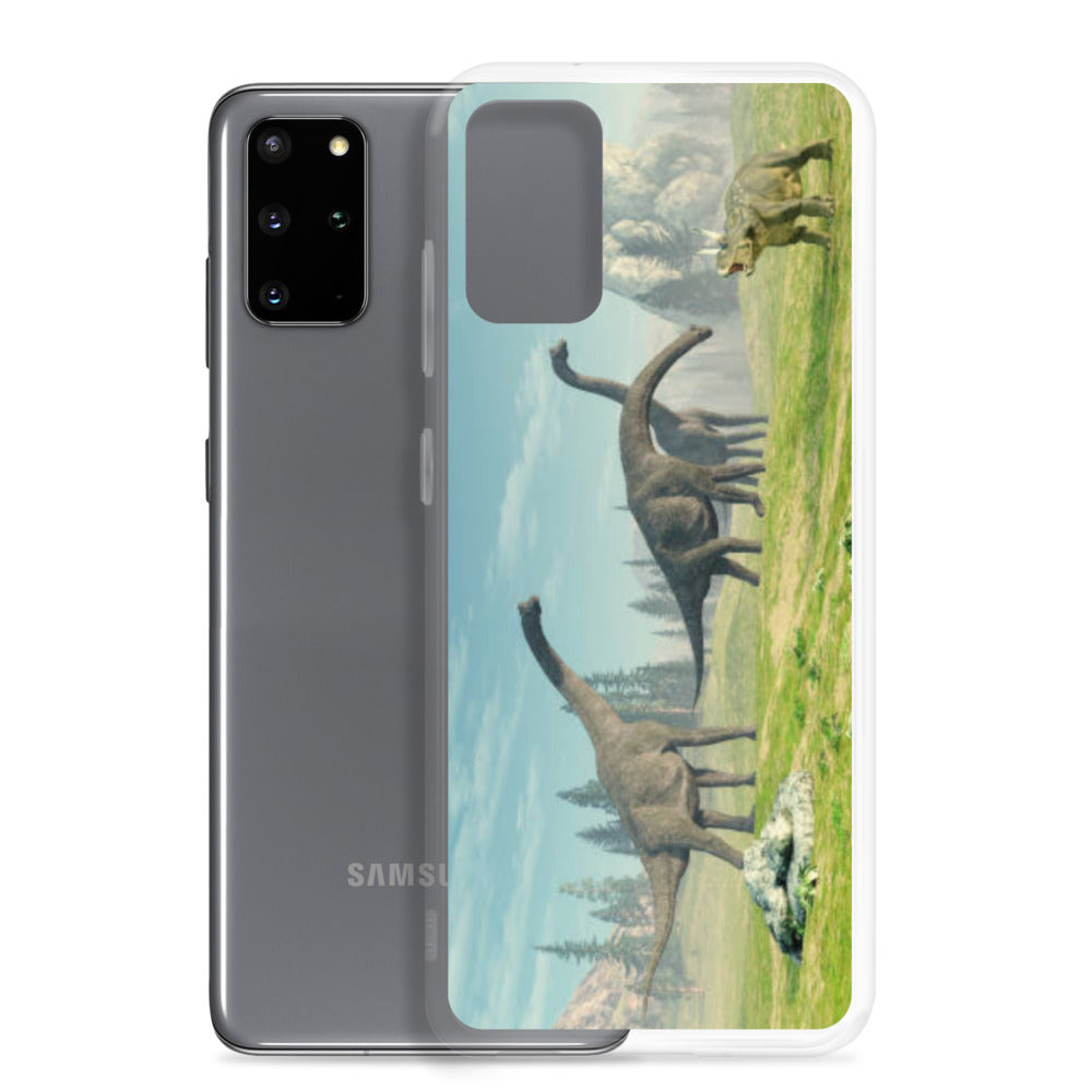 Brontosaurus Exploration - Dinosaur Samsung Case