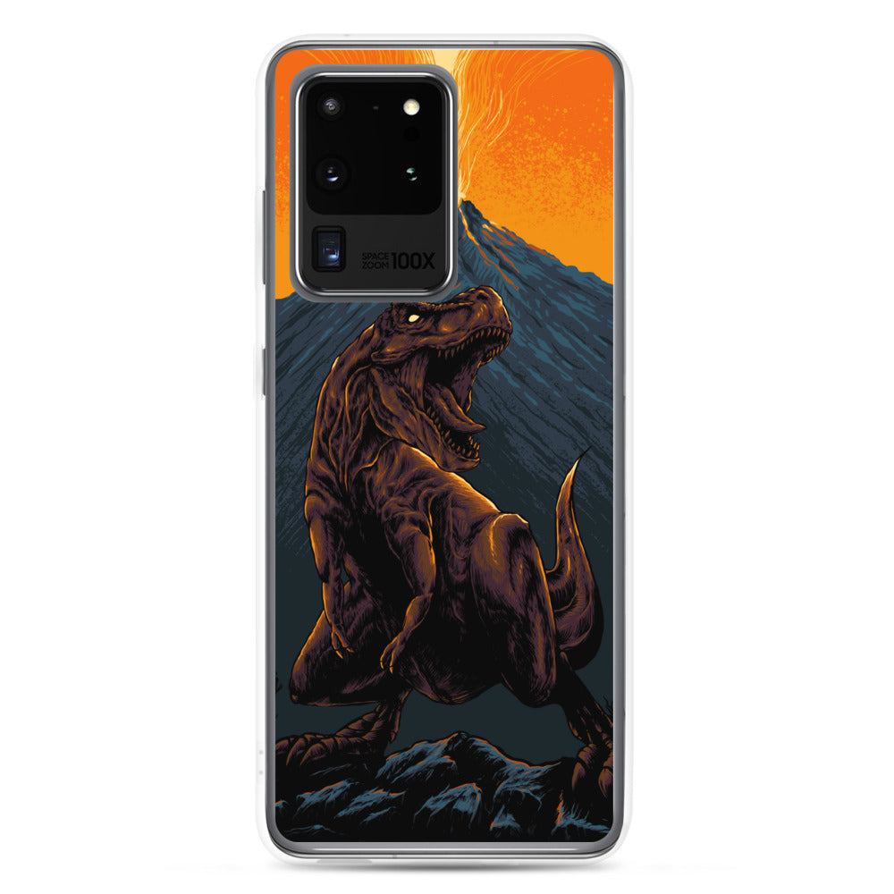 Volcanic T-Rex - Dinosaur Samsung Case