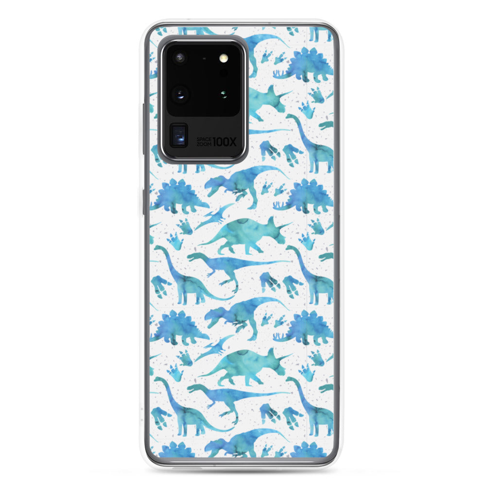 Watercolor Dinos - Dinosaur Samsung Case