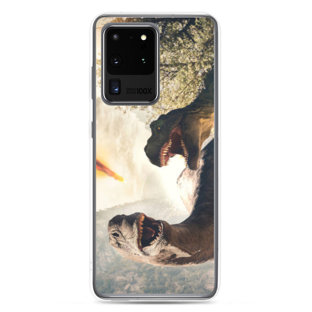 Jurassic Fight - Dinosaur Samsung Phone Case