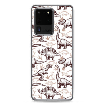 Jurassic Sketch - Dinosaur Samsung Case