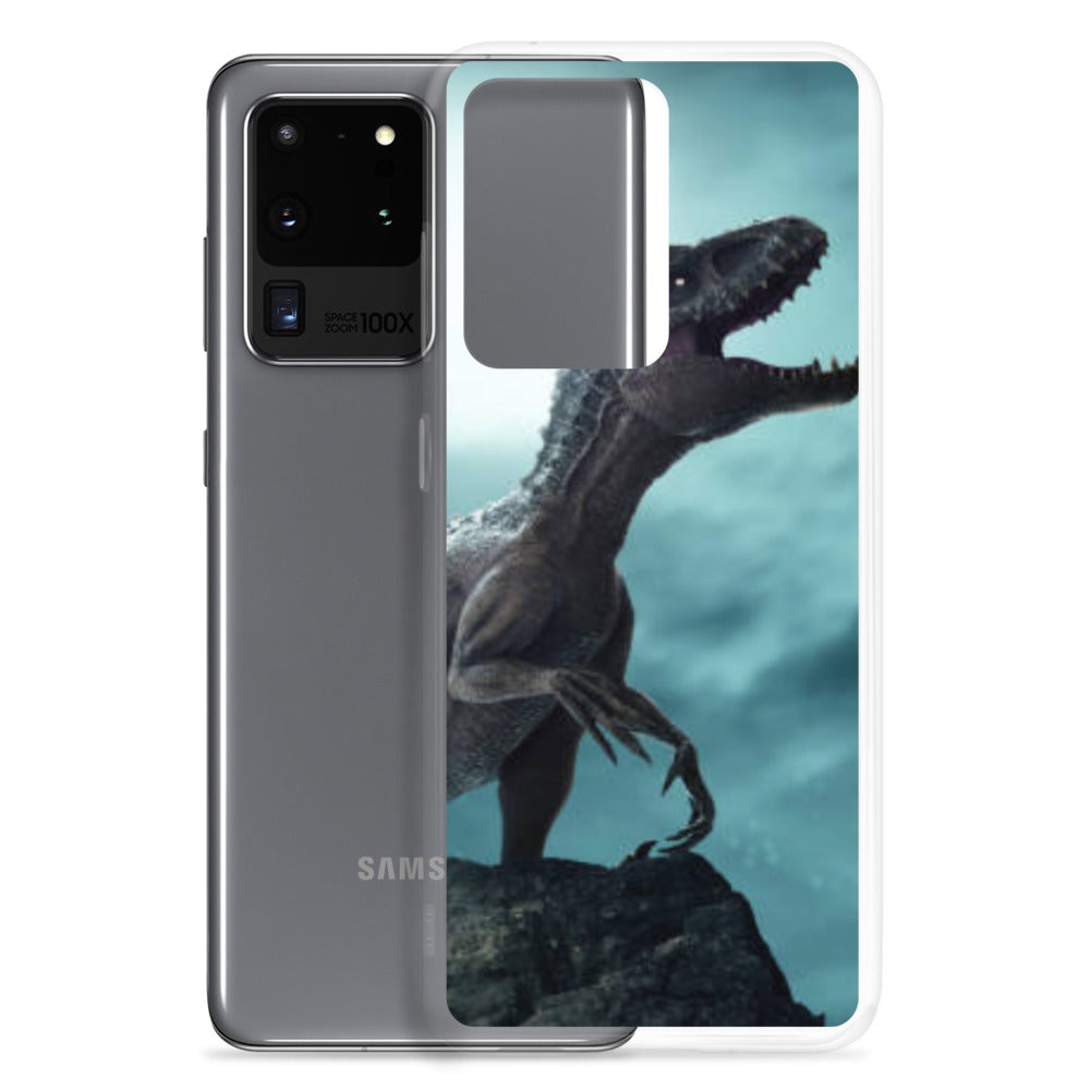 Moonlight Raptor - Dinosaur Samsung Case