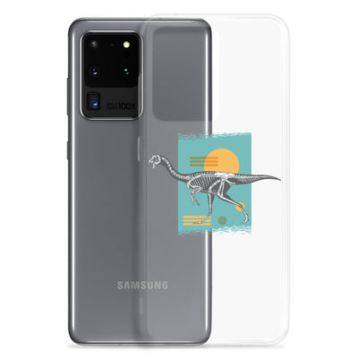 Retro Dinosaur - Dinosaur Samsung Case