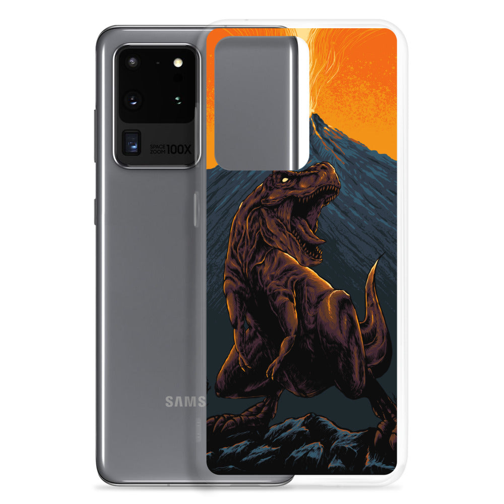 Volcanic T-Rex - Dinosaur Samsung Case