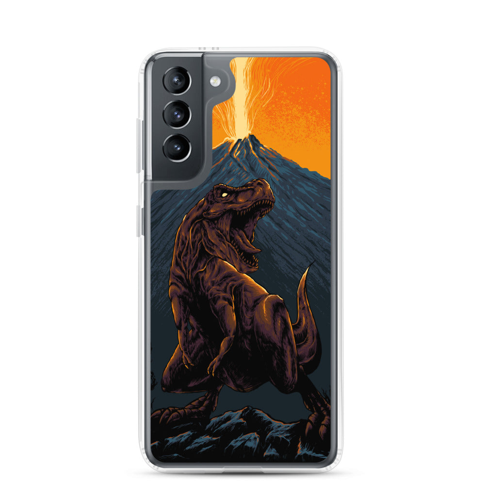 Volcanic T-Rex - Dinosaur Samsung Case