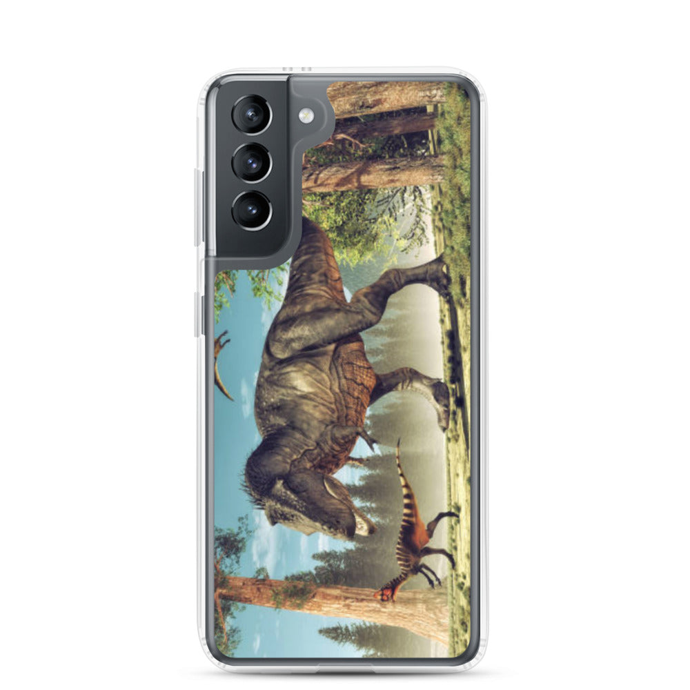 T-Rex Attack - Dinosaur Samsung Case