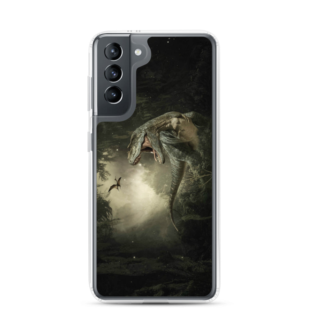 T-Rex Jungle - Dinosaur Samsung Case