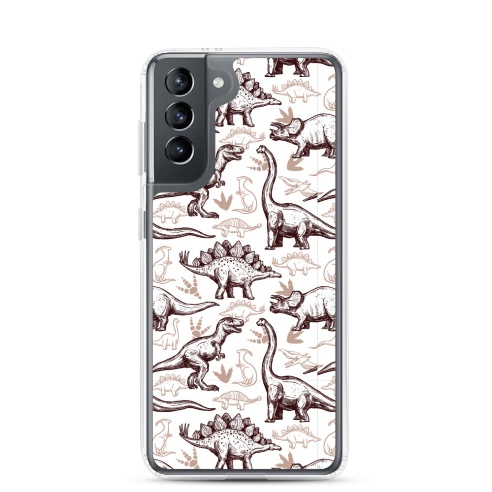 Jurassic Sketch - Dinosaur Samsung Case