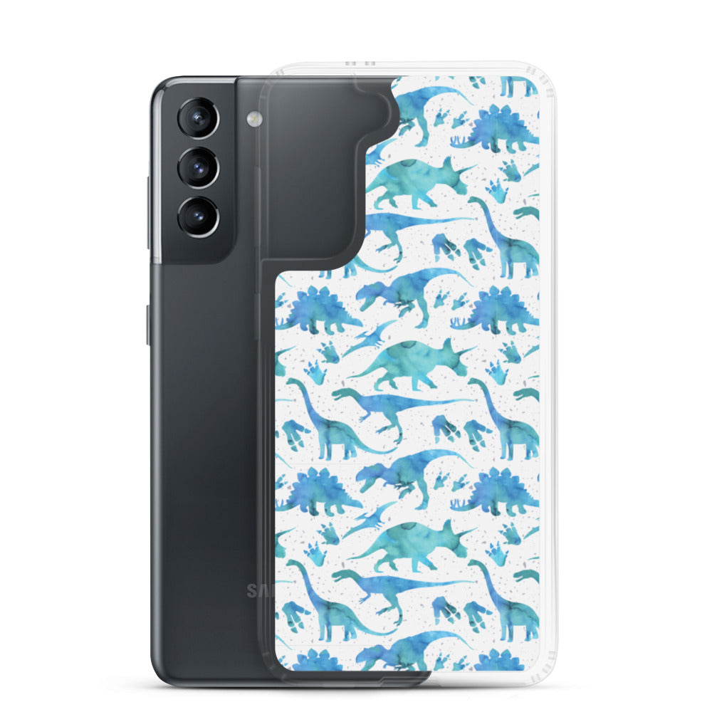 Watercolor Dinos - Dinosaur Samsung Case