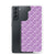 Purple Dino Stomp - Dinosaur Samsung Case