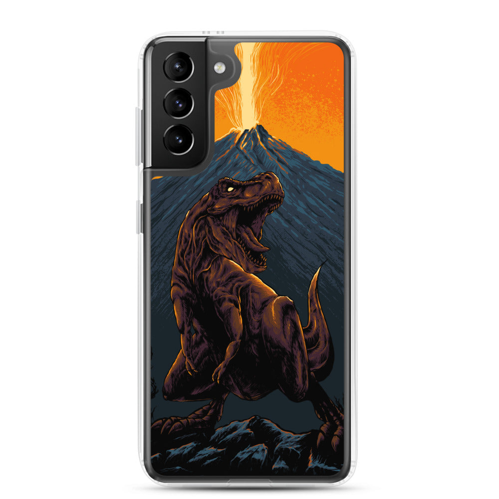 Volcanic T-Rex - Dinosaur Samsung Case