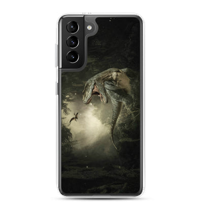 T-Rex Jungle - Dinosaur Samsung Case