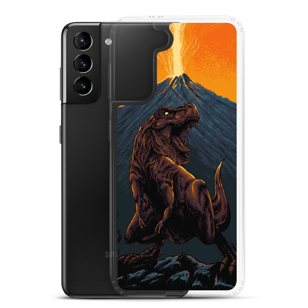 Volcanic T-Rex - Dinosaur Samsung Case