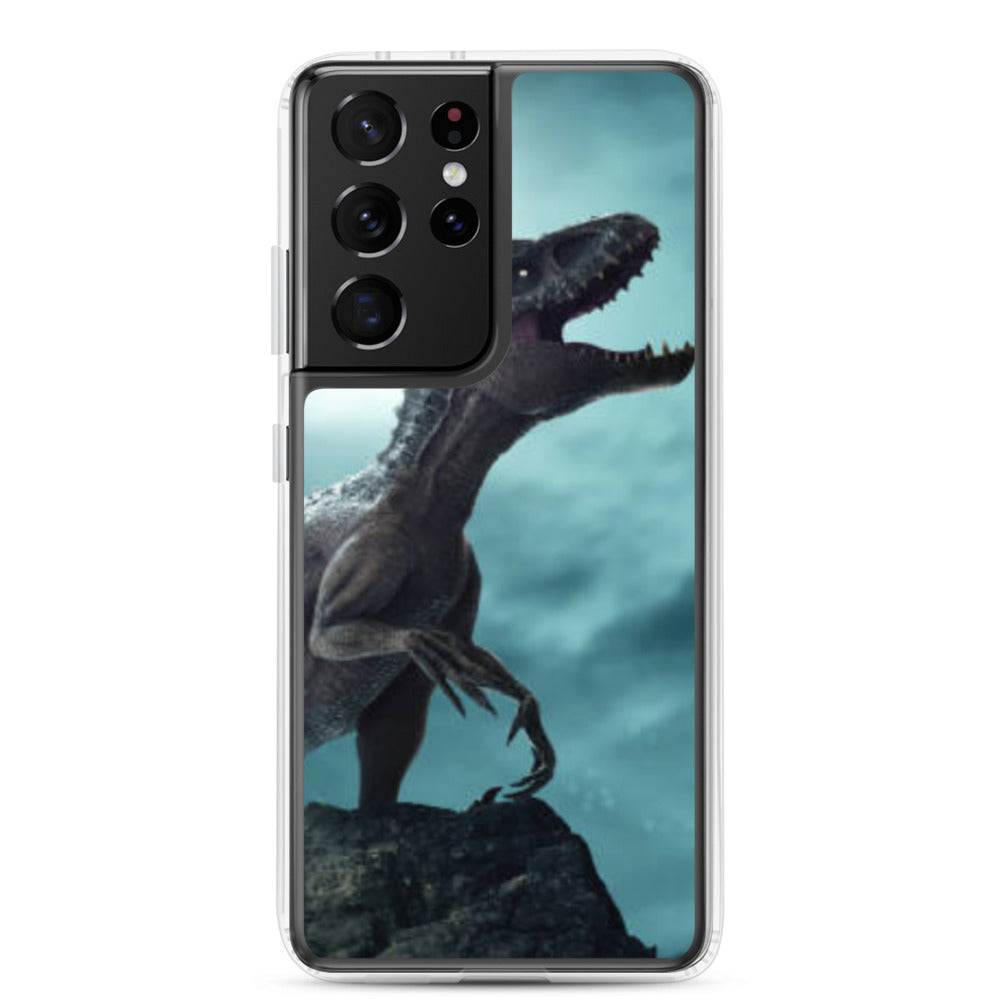 Moonlight Raptor - Dinosaur Samsung Case