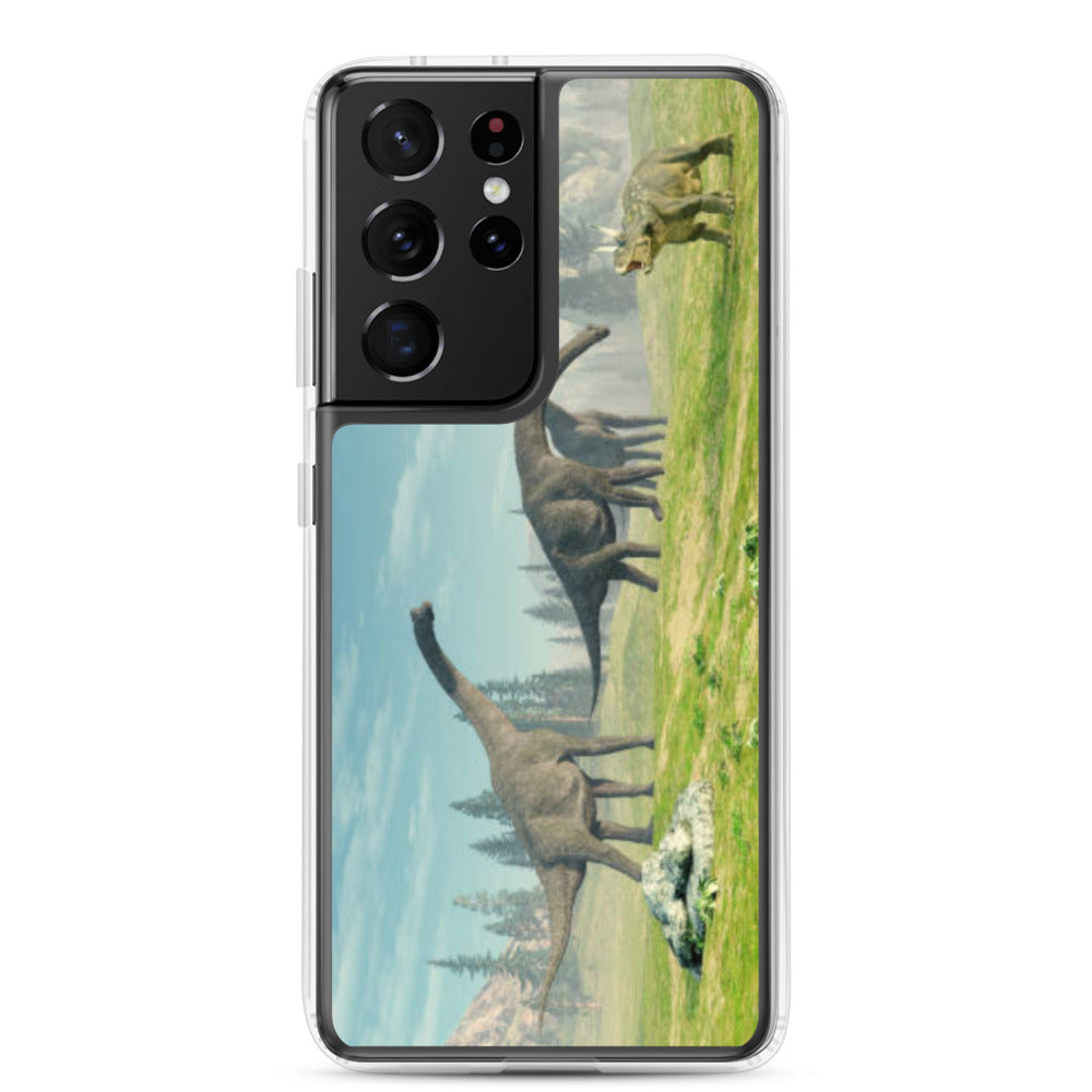 Brontosaurus Exploration - Dinosaur Samsung Case