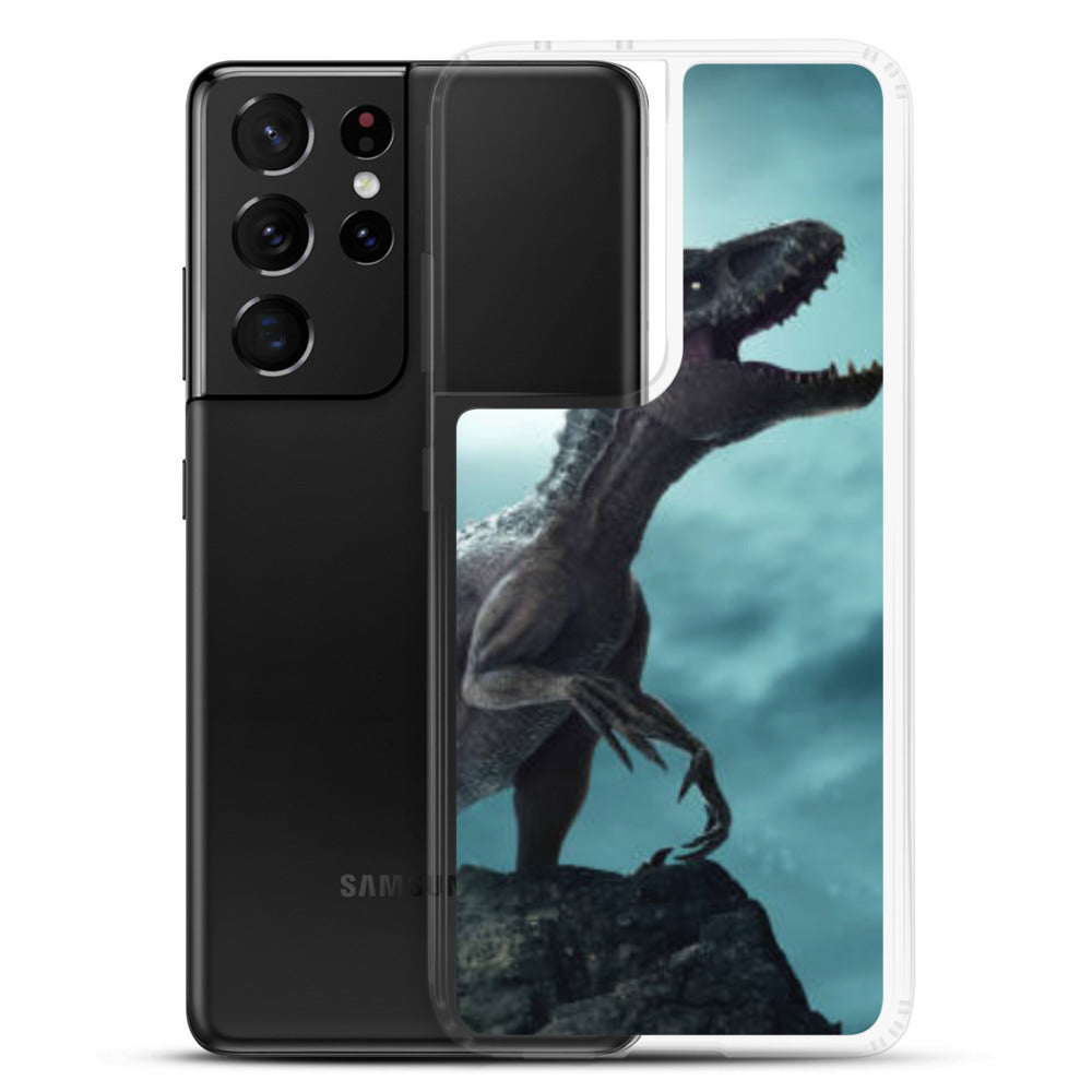 Moonlight Raptor - Dinosaur Samsung Case