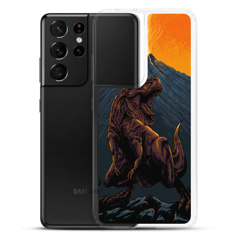 Volcanic T-Rex - Dinosaur Samsung Case