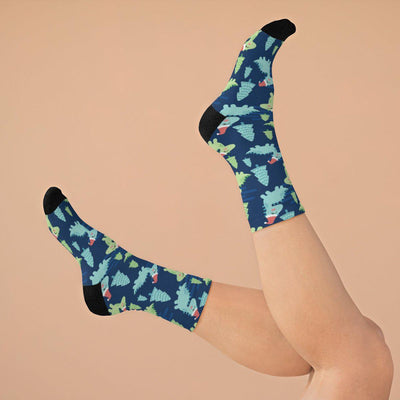 Dinosaur Socks Womens