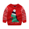 Dinosaur Christmas Sweater For Kids