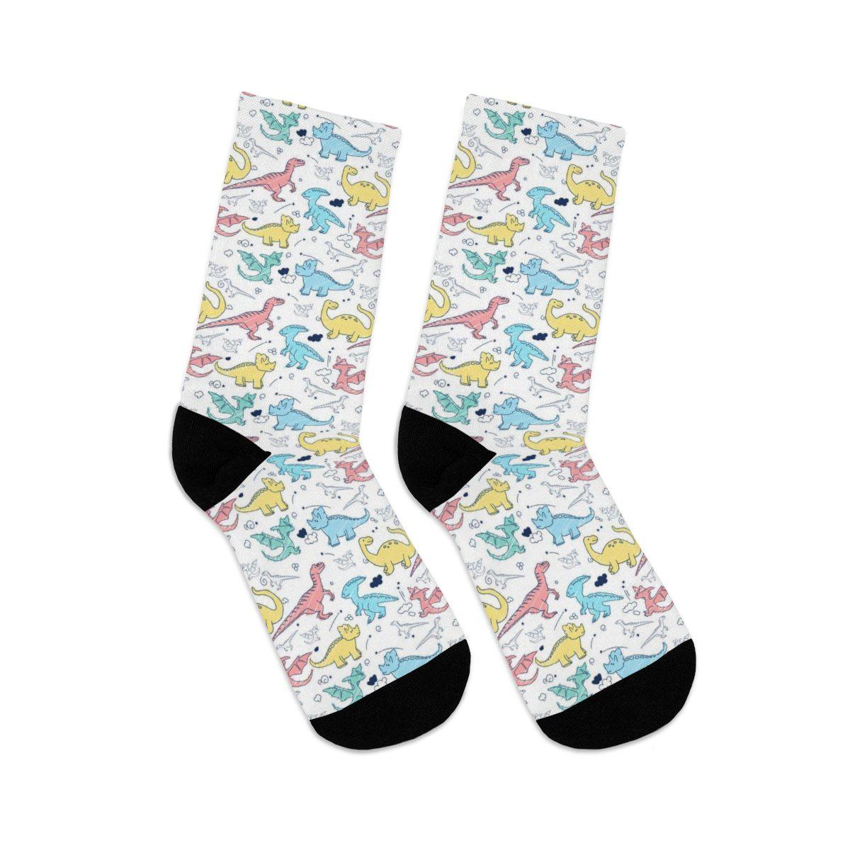 Dinosaur Dress Socks