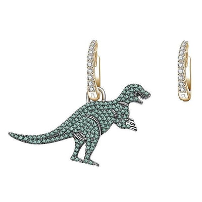 Dangling Dinosaur Earrings