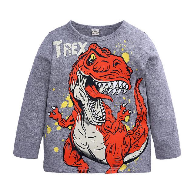 Kids Jurassic - For Apparel Dinosaur Shirt T-Rex Happy