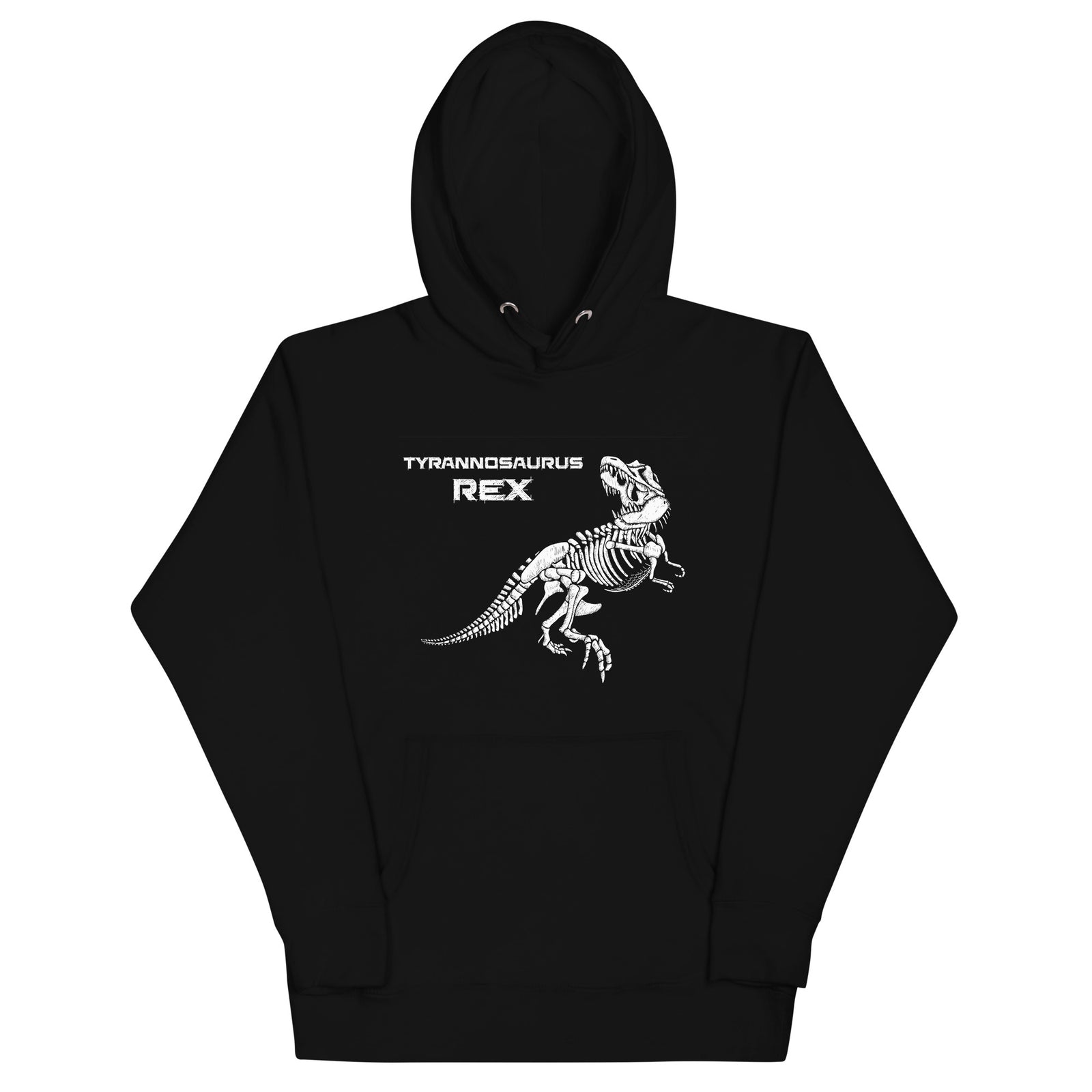 T-Rex Skeleton - Adult Dinosaur Hoodie - Jurassic Apparel