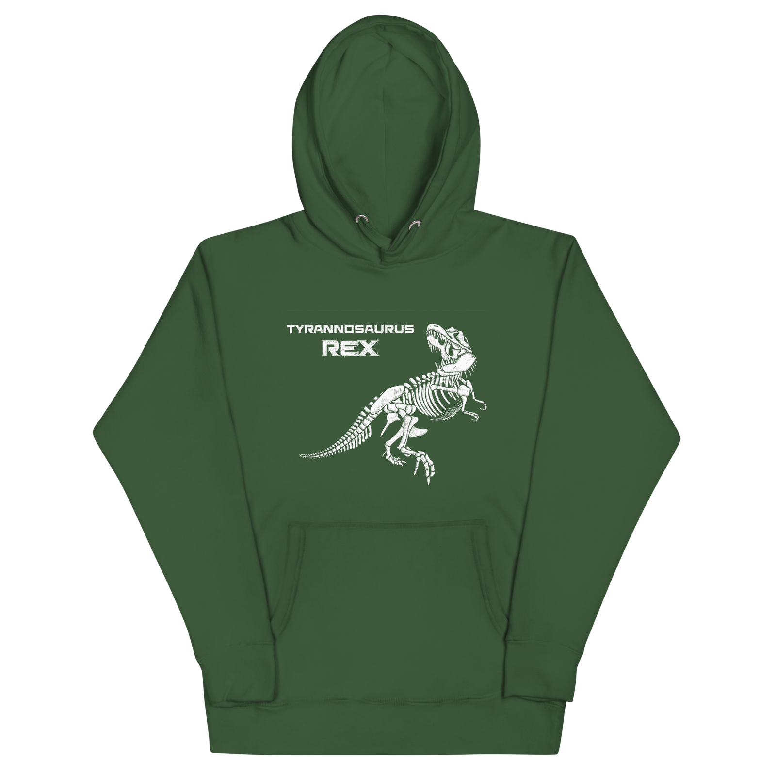 T-Rex Skeleton - Adult Dinosaur Hoodie