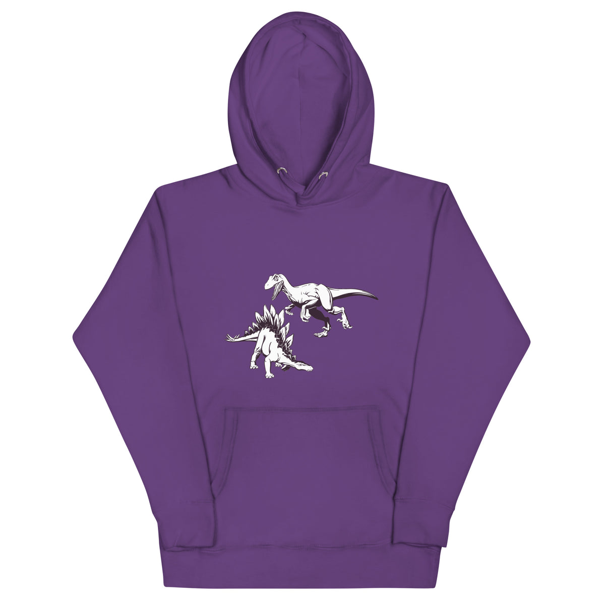 Raptor dinosaur hoodie