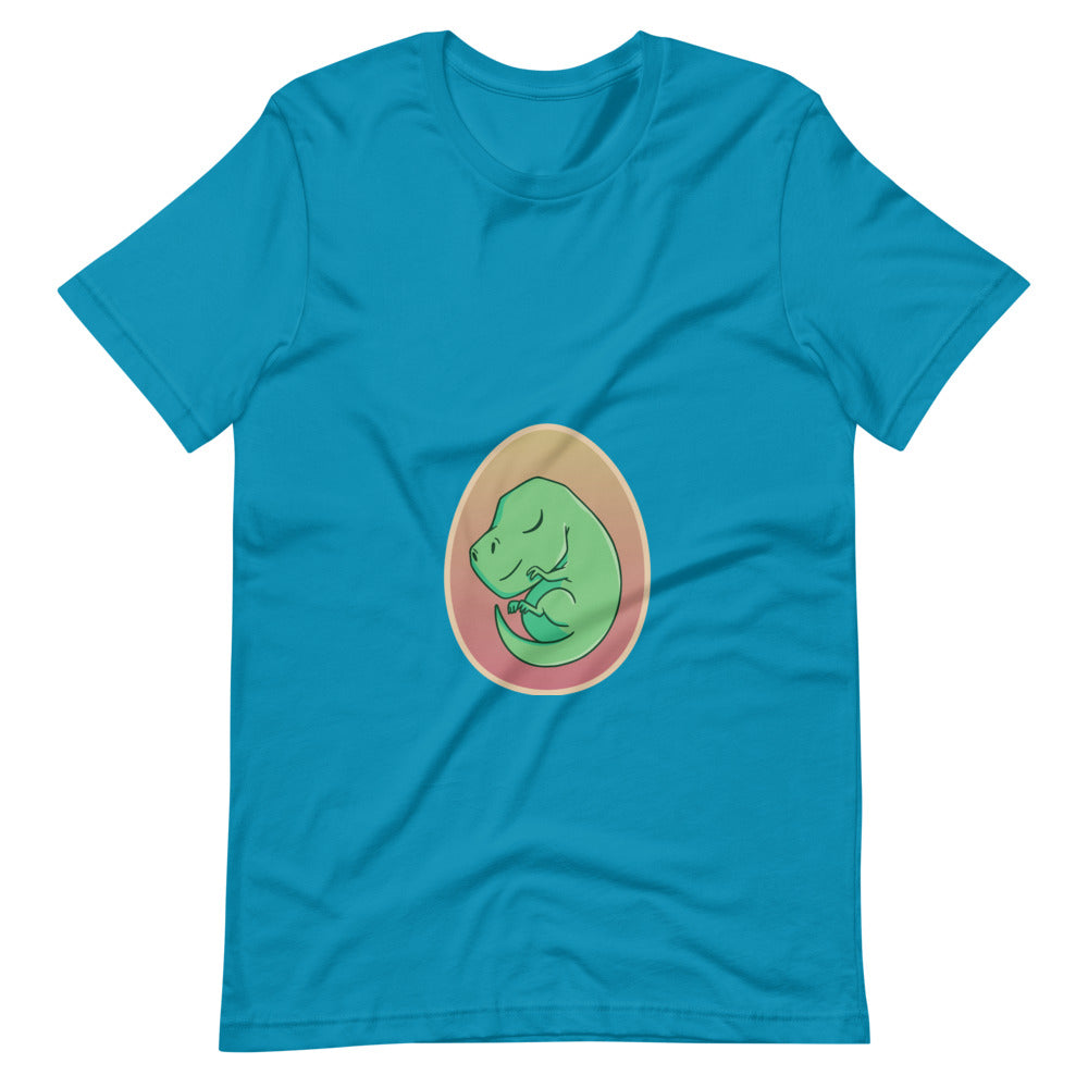 Preggosaurus - Women's Dinosaur Shirt